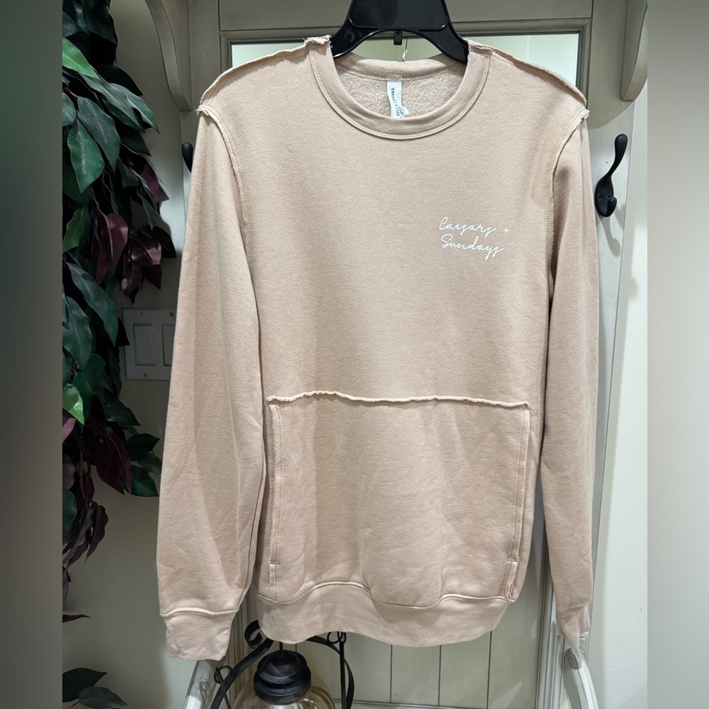 Bella canvas Caesars & Sundays sweatshirt size S